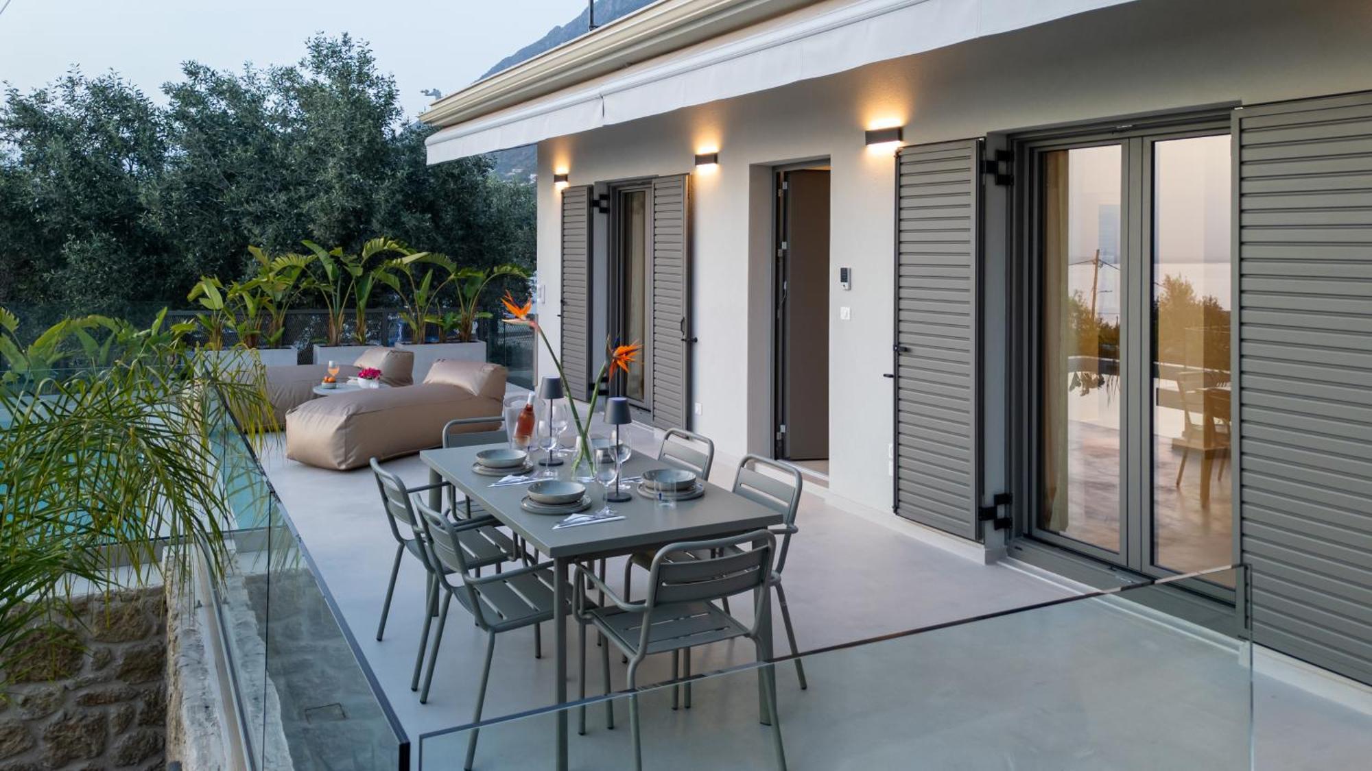 Morea Club West House Private Heated Pool Kalamata